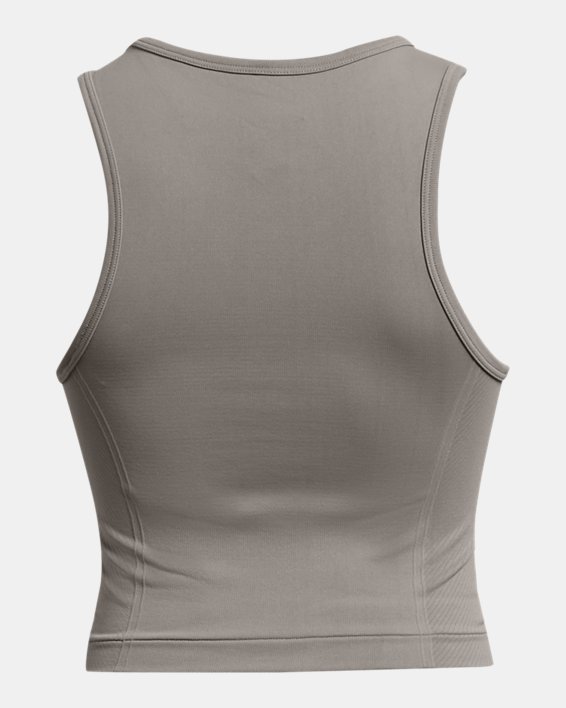 Women's UA Train Seamless Tank in Gray image number 4